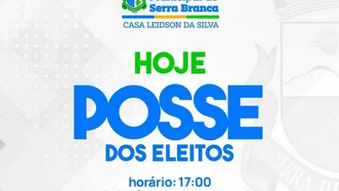 Posse dos Eleitos Será Realizada Nesta Quarta-feira (01) no Ginásio Hermano Pereira