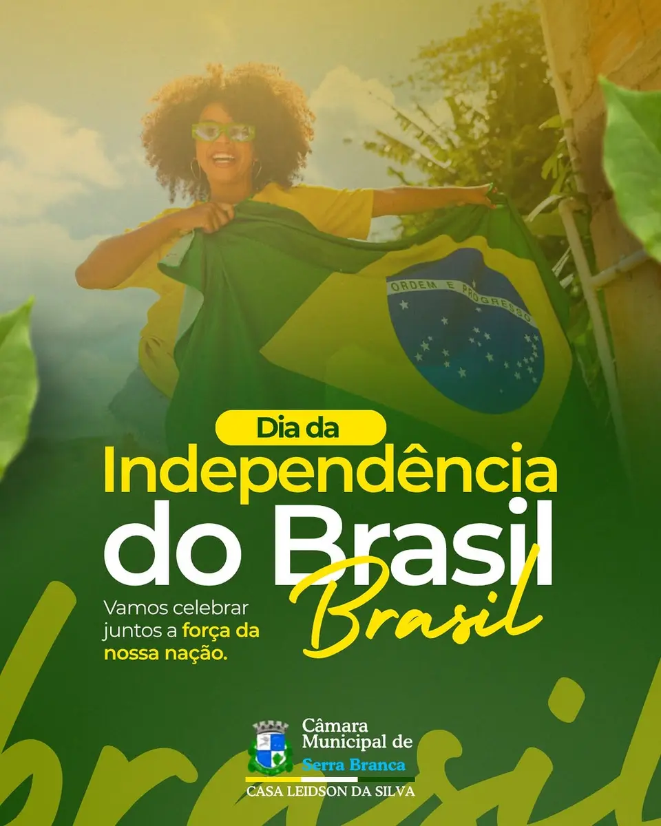 Câmara de Serra Branca registra o Dia da Independência do Brasil