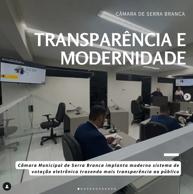MODERNIDADE E TRANSPARÊNCIA