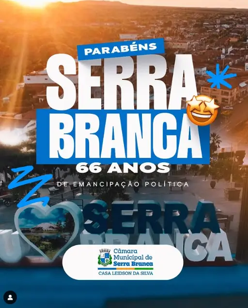 Serra Branca celebra 66 anos de história, trabalho e conquistas!